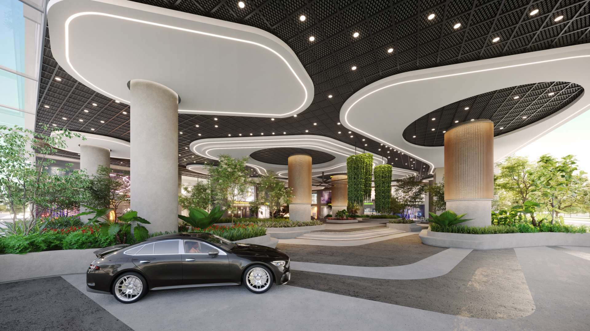 Artist's impression of Capstone's corporate arrival lobby