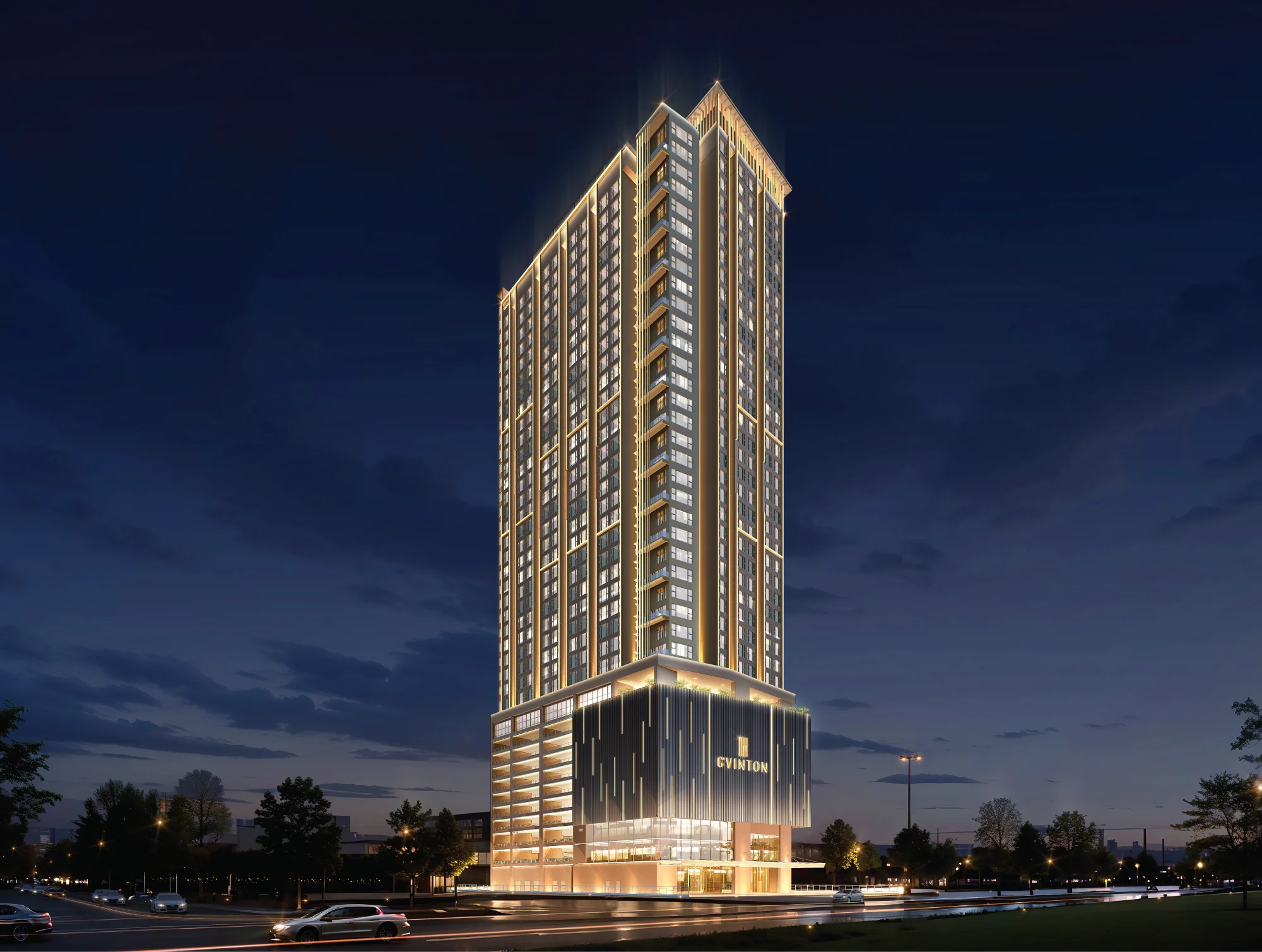 G'vinton in George Town, developer artist impression