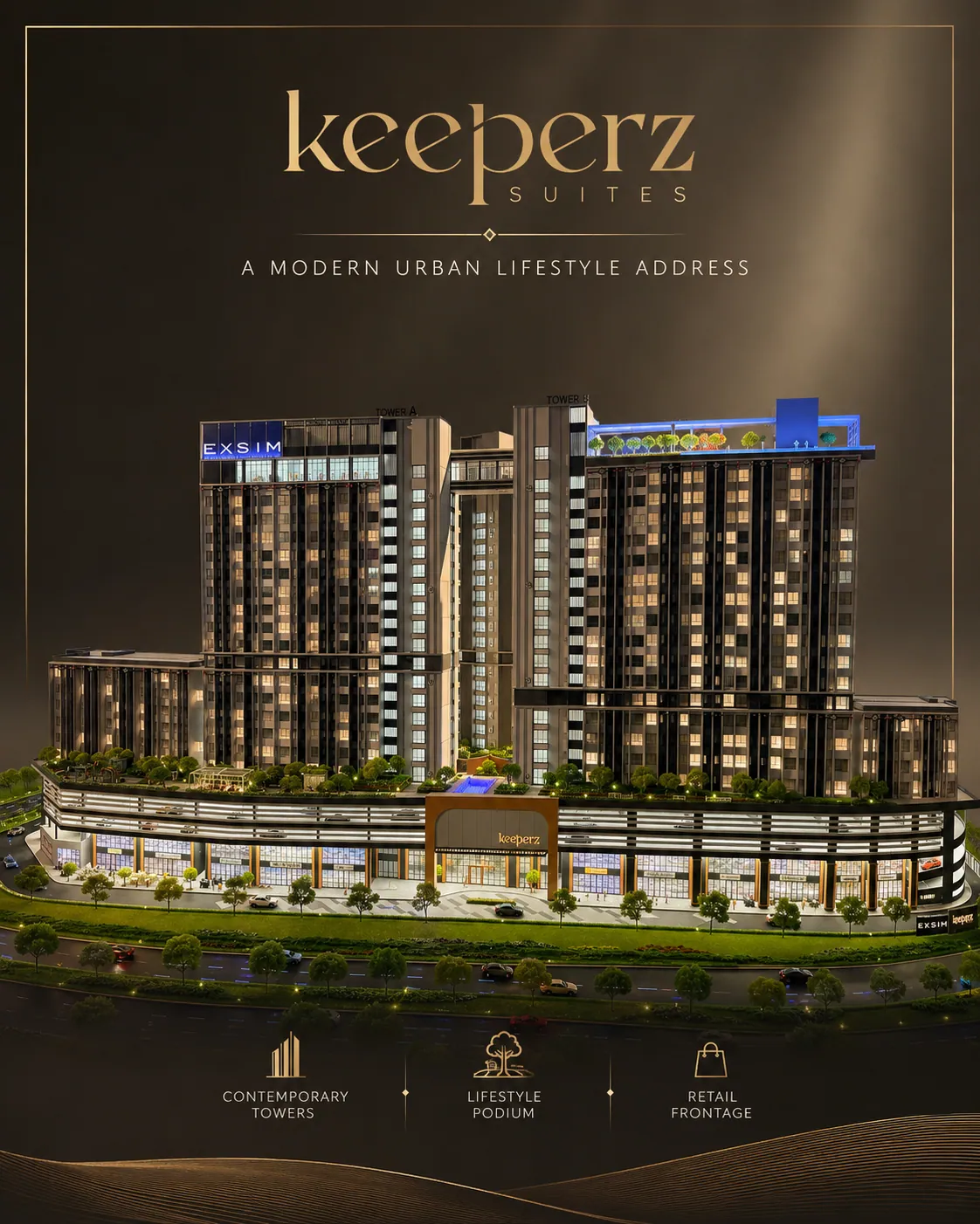 Keeperz Penang Waterfront · Gelugor project and location context